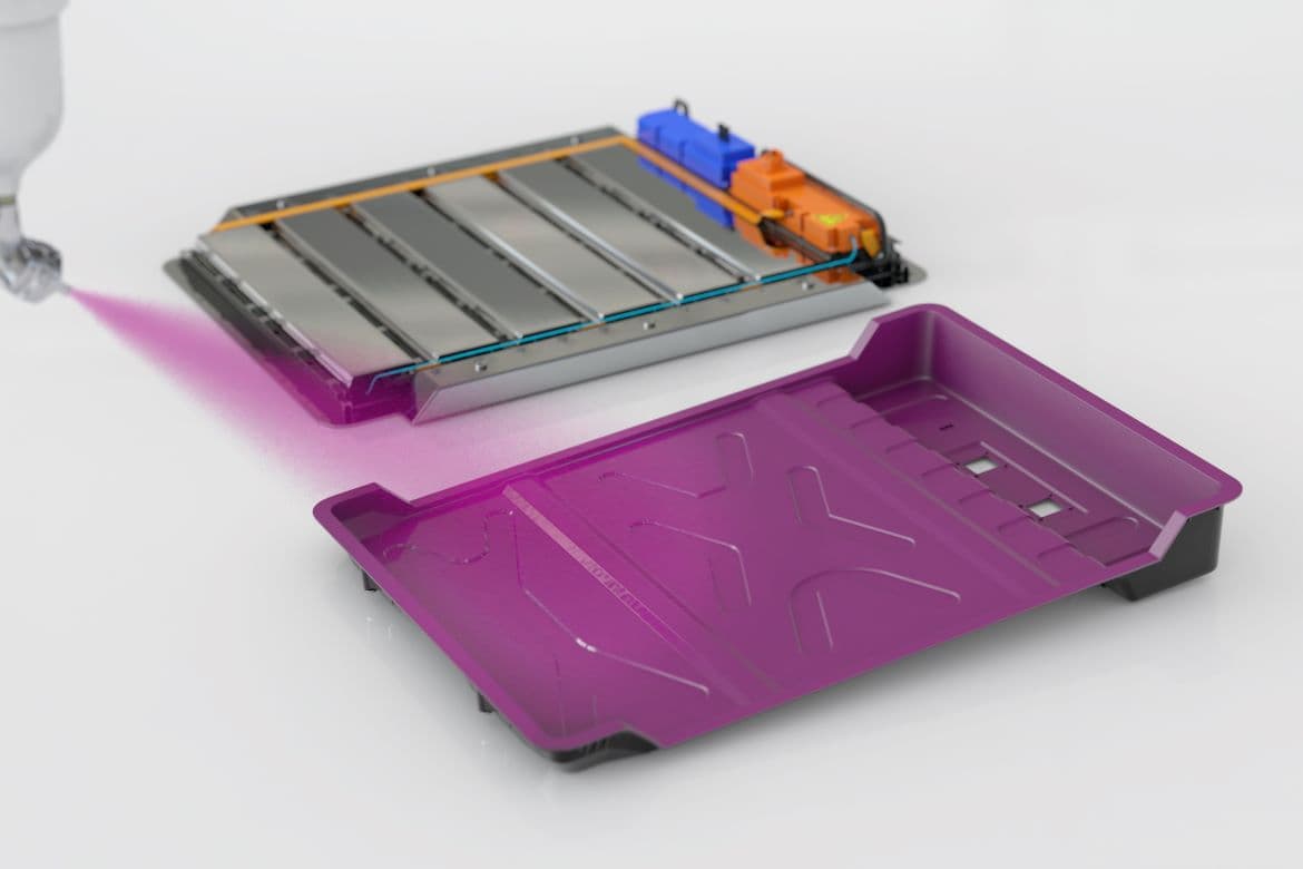 Fireproof coatings for batteries