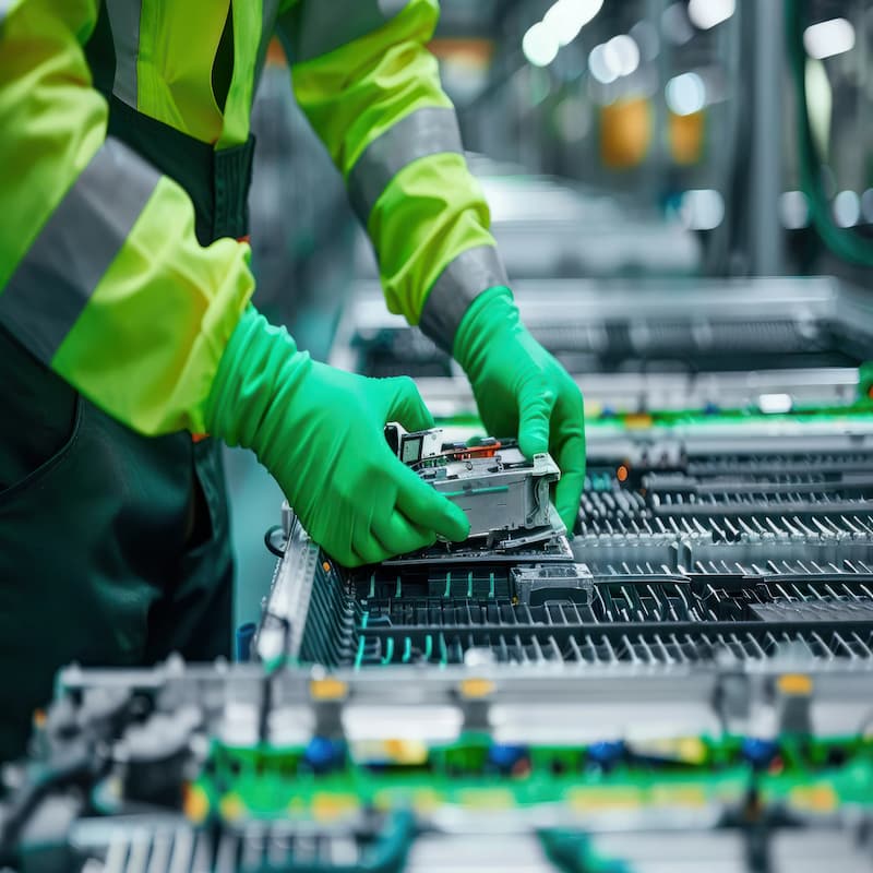 استاندارد جدید بازیافت باتری در چین