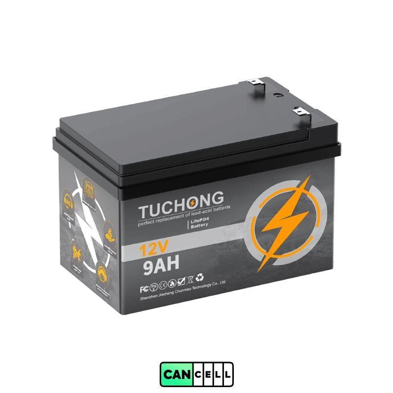 باتری یو پی اس 12 ولت 9 آمپر مدل cancellbattery JC-8E99 (3)