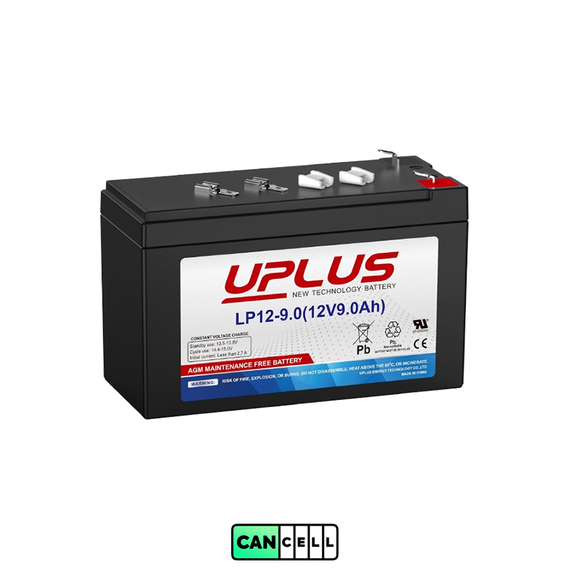 باتری یو پی اس 12 ولت 9 آمپر مدل cancellbattery LP12-9 (1)