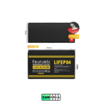 باتری یو پی اس 12 ولت 7 آمپر مدل F1207 - تصویر 3