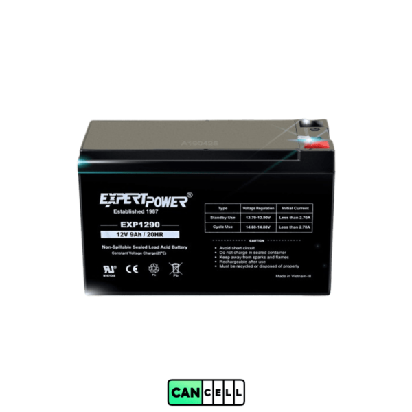 باتری یو پی اس 12 ولت 9 آمپر cancellbattery (2)