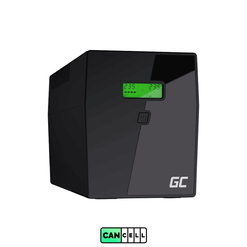 Cancellbattery مشخصات Green Cell UPS مدل 2000VA (1200W) (1)