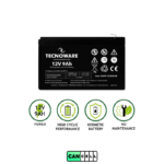 باتری سربی اسید ضدآب Tecnoware Power Systems 12V 9Ah - تصویر 2