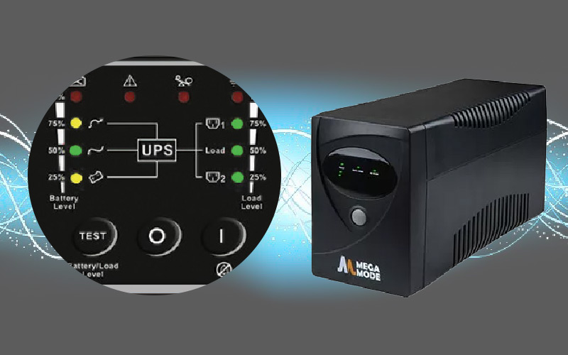 LED باتری یو پی اس به شما چه می گوید