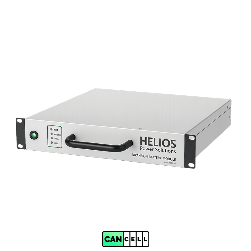 باتری یو پی اس HeliosPS مدل EBM‑1000‑2U با ظرفیت 28 ولت 36 آمپر_ساعت