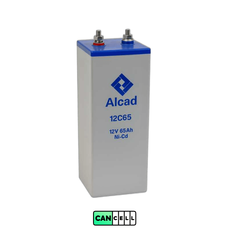 باتری UPS Alcad 12C65 (12V 65Ah Ni‑Cd)