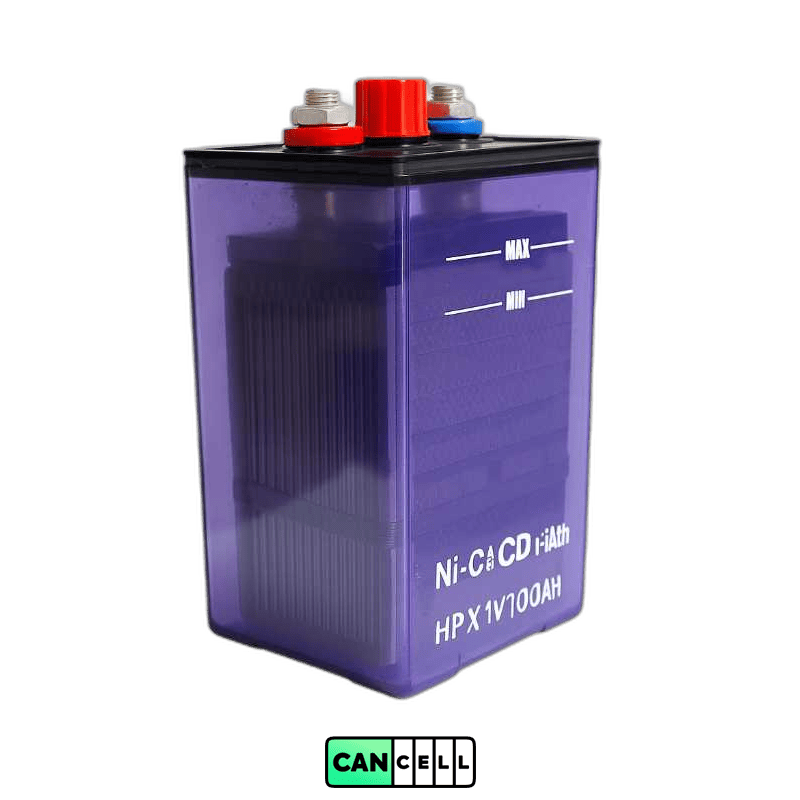 باتری صنعتی نیکل_کادمیوم هیتاچی مدل Ni‑Cd 12V100Ah با پایداری حرارتی و مقاومت در برابر ارتعاش