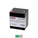 نمای جلوی باتری UPS BB Battery BP5‑12 با ولتاژ 12 ولت و ظرفیت 5 آمپر‌ساعت