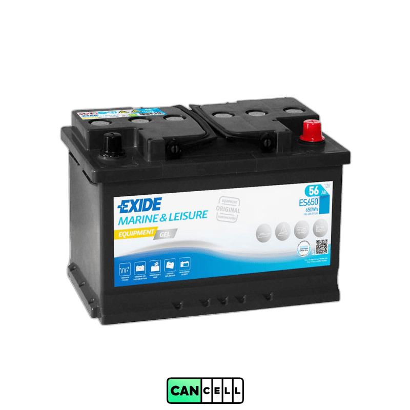 باتری UPS Exide مدل ES650 ظرفیت 12V 60Ah
