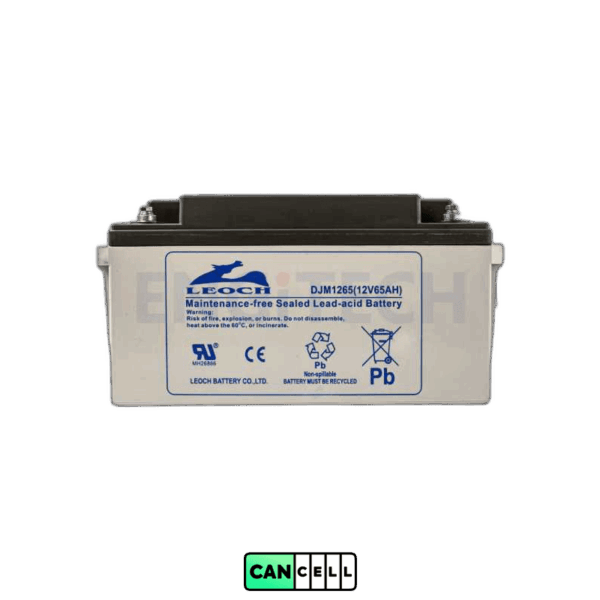 باتری UPS Leoch مدل DJM1265 – 12V 65Ah ژل
