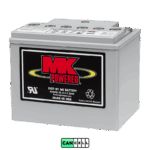 باتری MK Battery مدل 8G40 با ولتاژ 12 ولت و ظرفیت 40 آمپر‌ساعت، نوع سیلد اسید ژل (VRLA AGM)