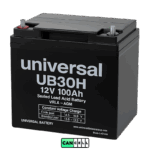 باتری یو_پی_اس Universal مدل UB30H با ظرفیت 12 ولت 100 آمپرساعت