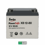 زاویه روبه_رو از باتری EnerSys PowerSafe XB 12-80 (12V 80Ah)