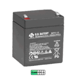 نمای جانبی باتری UPS BB Battery مدل BP5‑12