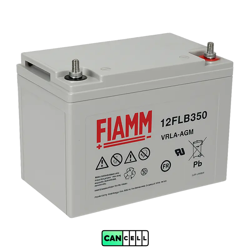باتری یو پی اس FIAMM مدل 12FLB350 سیلد لید اسید AGM