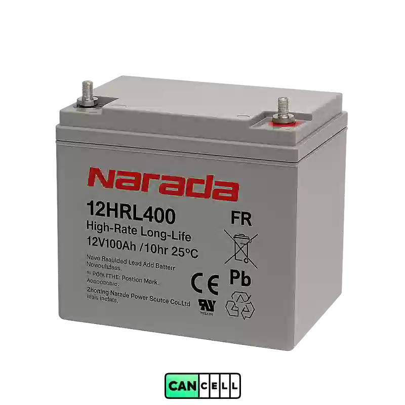 Narada 12HRL400 &ndash; باتری UPS 12V ~100Ah (VRLA-AGM High-Rate)