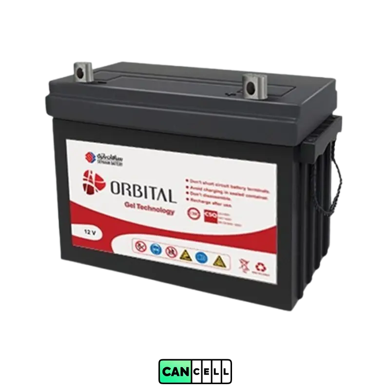 باتری ژل سپاهان ۱۲ ولت ۶۵ آمپر‌ساعت – خرید و قیمت از کنسل باتری